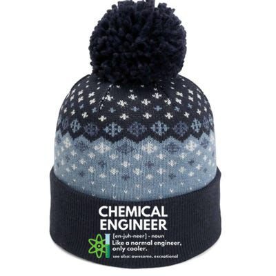 Funny Chemical Engineer Definition Engineering The Baniff Cuffed Pom Beanie