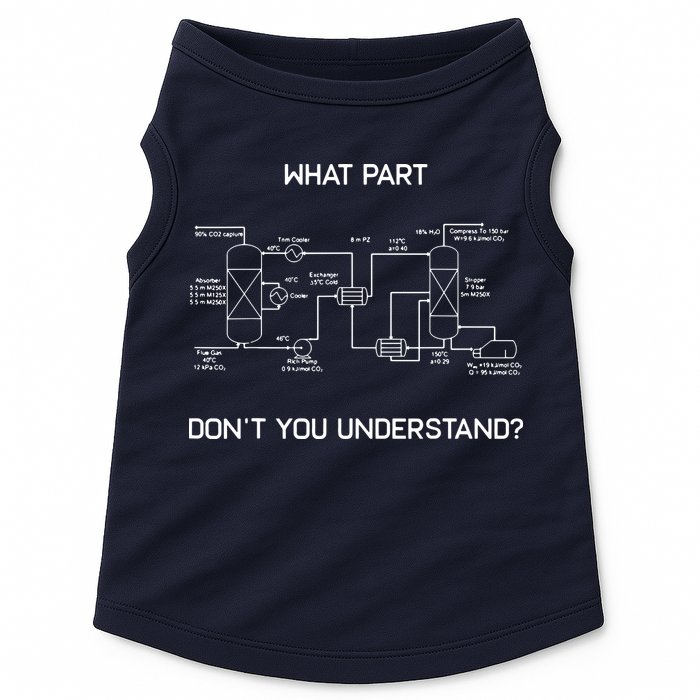 Funny Chemical Engineer Shirts Chemical Engineering Doggie Tank