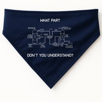 Funny Chemical Engineer Shirts Chemical Engineering USA-Made Doggie Bandana