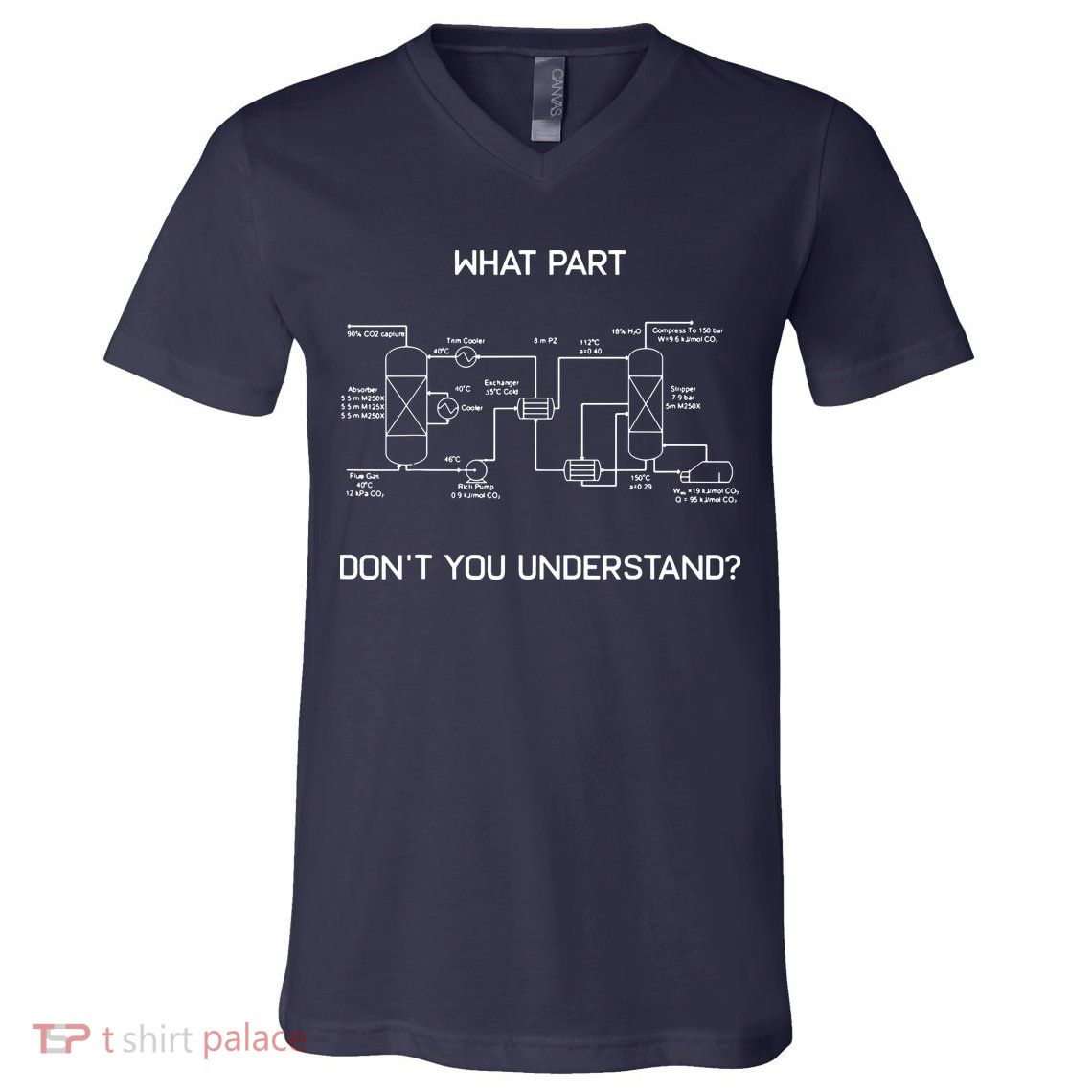 Funny Chemical Engineer Shirts Chemical Engineering V-Neck T-Shirt