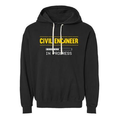 Funny Civil Engineer Engineering Gift Future Civil Engineer Garment-Dyed Fleece Hoodie