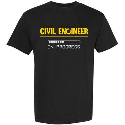 Funny Civil Engineer Engineering Gift Future Civil Engineer Garment-Dyed Heavyweight T-Shirt