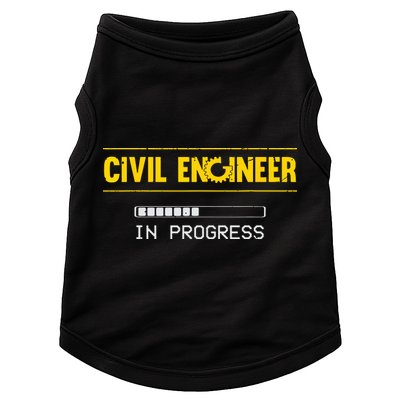Funny Civil Engineer Engineering Gift Future Civil Engineer Doggie Tank