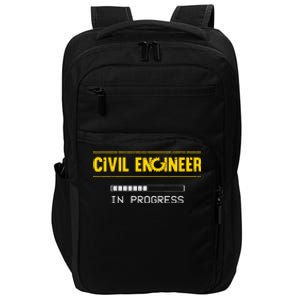 Funny Civil Engineer Engineering Gift Future Civil Engineer Impact Tech Backpack