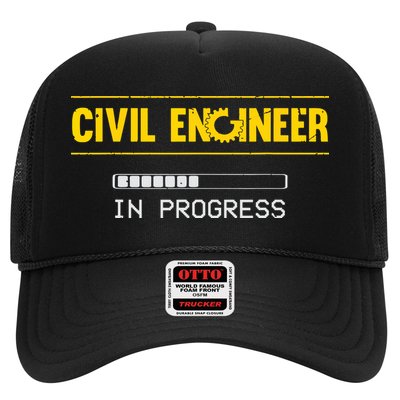 Funny Civil Engineer Engineering Gift Future Civil Engineer Trucker Hat