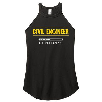 Funny Civil Engineer Engineering Gift Future Civil Engineer Women's Perfect Tri Rocker Tank