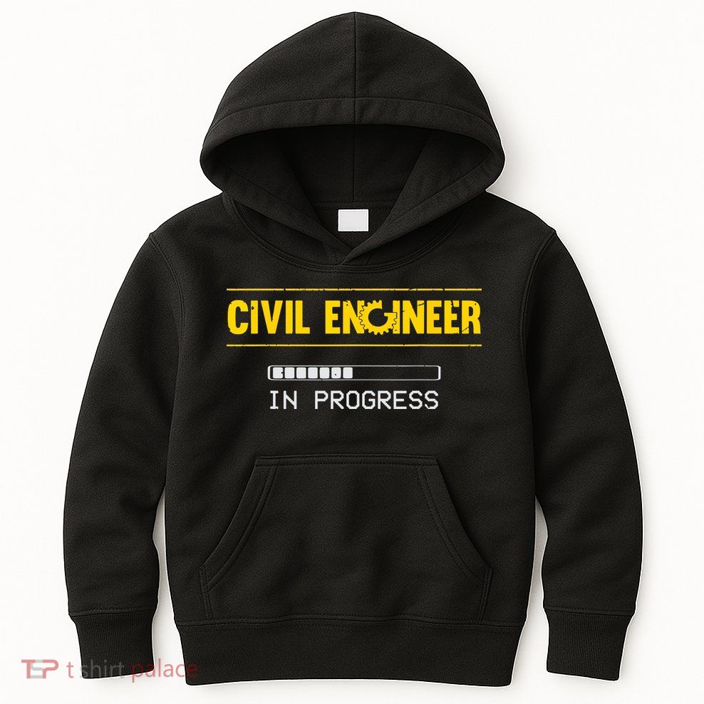 Funny Civil Engineer Engineering Gift Future Civil Engineer Kids Hoodie