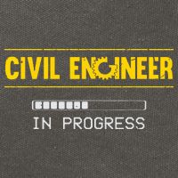 Funny Civil Engineer Engineering Gift Future Civil Engineer Cotton Canvas Backpack