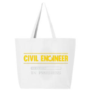 Funny Civil Engineer Engineering Gift Future Civil Engineer 25L Jumbo Tote