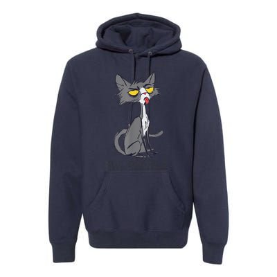 Funny Cat Ew People Meowy Cat Lovers  Wo Gifts Premium Hoodie