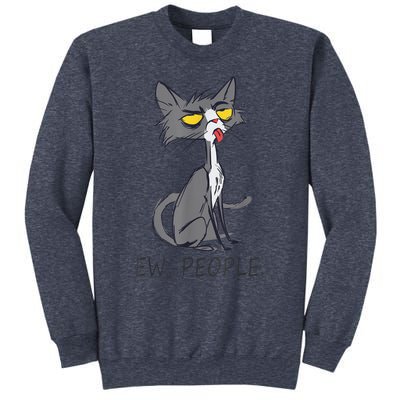 Funny Cat Ew People Meowy Cat Lovers  Wo Gifts Sweatshirt