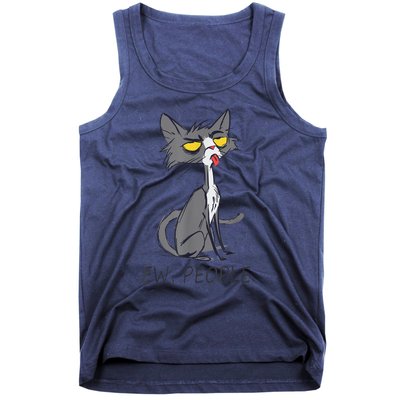 Funny Cat Ew People Meowy Cat Lovers  Wo Gifts Tank Top