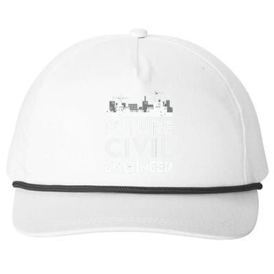 Future Civil Engineer Men Women Engineering Student Gifts Snapback Five-Panel Rope Hat