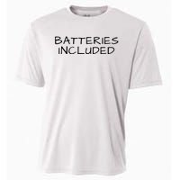 Fully Charged, Electric Powered Cars, Funny Electric Vehicle Cooling Performance Crew T-Shirt