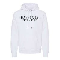 Fully Charged, Electric Powered Cars, Funny Electric Vehicle Premium Hoodie