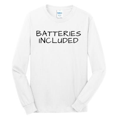 Fully Charged, Electric Powered Cars, Funny Electric Vehicle Tall Long Sleeve T-Shirt