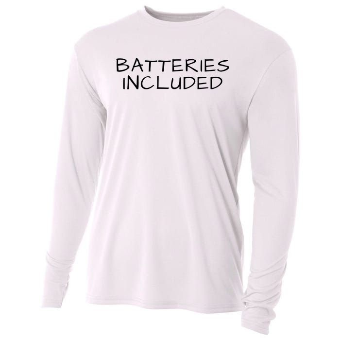 Fully Charged, Electric Powered Cars, Funny Electric Vehicle Cooling Performance Long Sleeve Crew