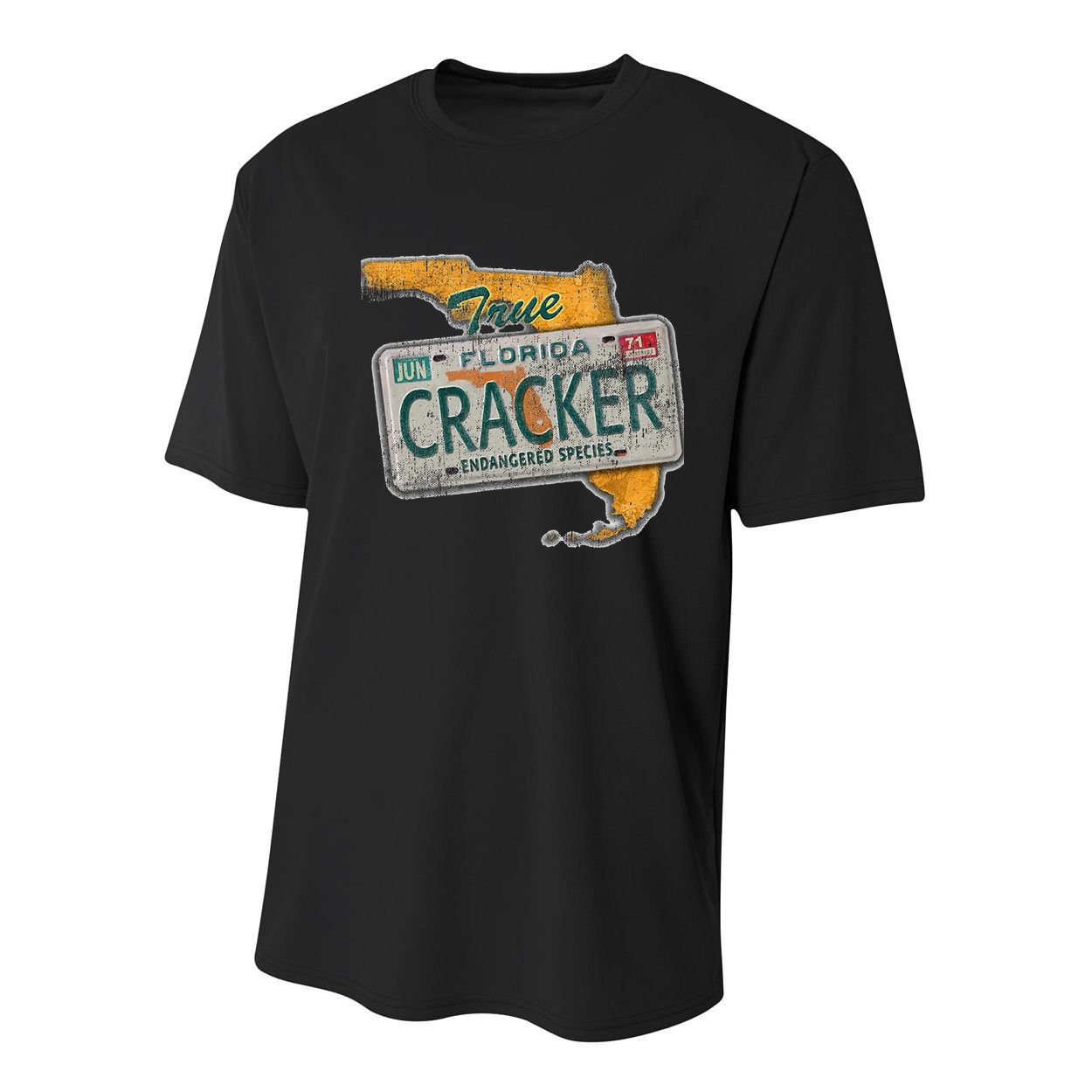 Florida Cracker Endangered Species Florida Native Youth Performance Sprint T-Shirt