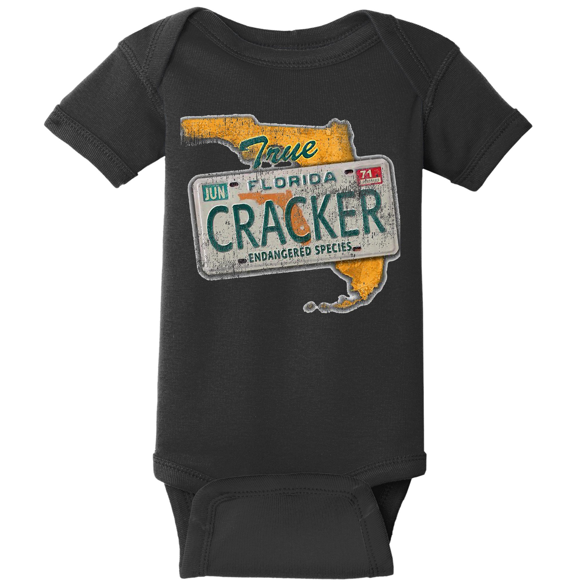 Florida Cracker Endangered Species Florida Native Baby Bodysuit