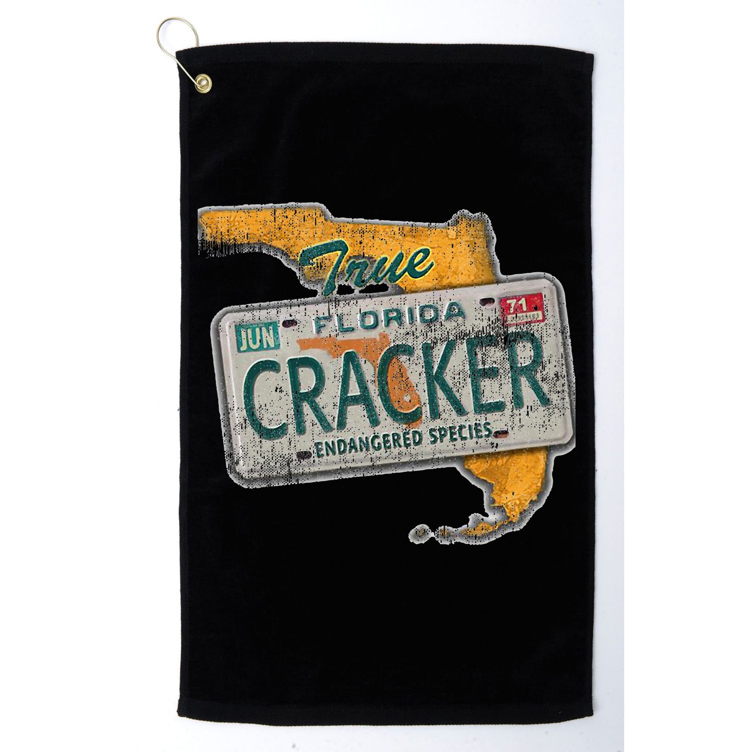 Florida Cracker Endangered Species Florida Native Golf Towel