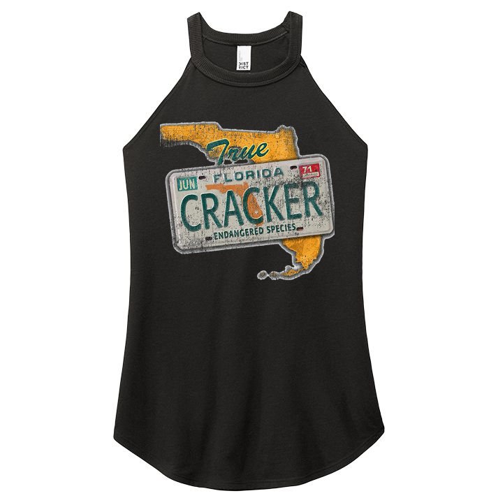 Florida Cracker Endangered Species Florida Native Women's Perfect Tri Rocker Tank