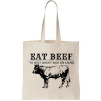 Funny Cow Eat Beef The West Wasn't Won On Salads Bag