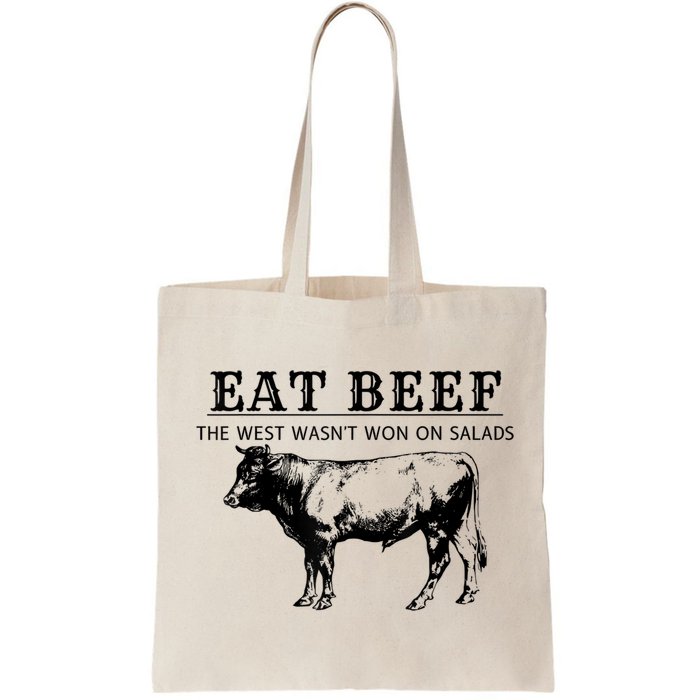 Funny Cow Eat Beef The West Wasn't Won On Salads Bag