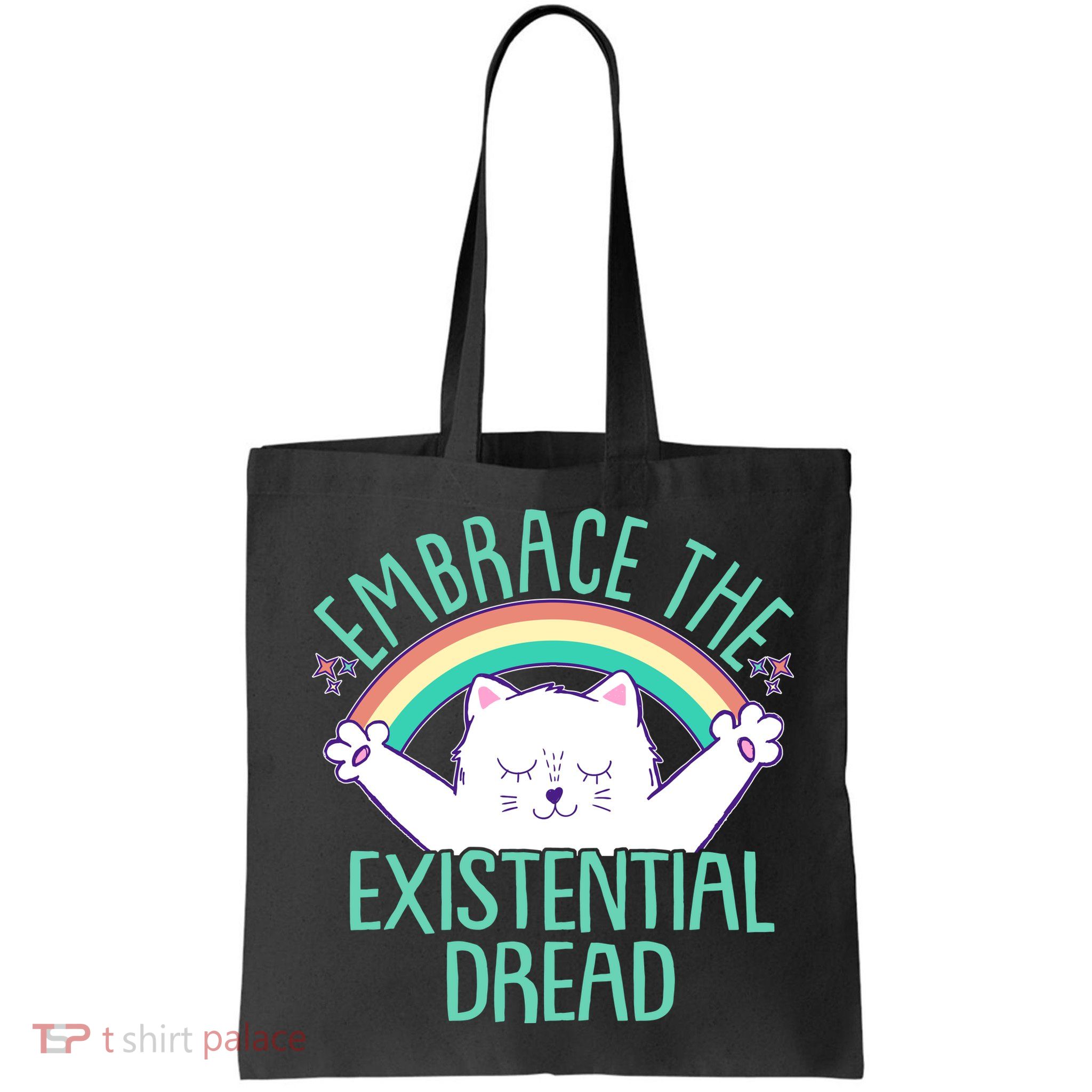 Funny Cat Embrace The Existential Dread Bag