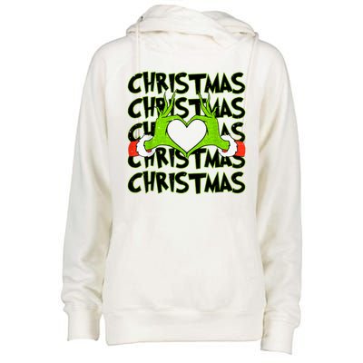 Funny Christmas Elf Christmas For Kids Womens Funnel Neck Pullover Hood