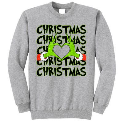 Funny Christmas Elf Christmas For Kids Tall Sweatshirt