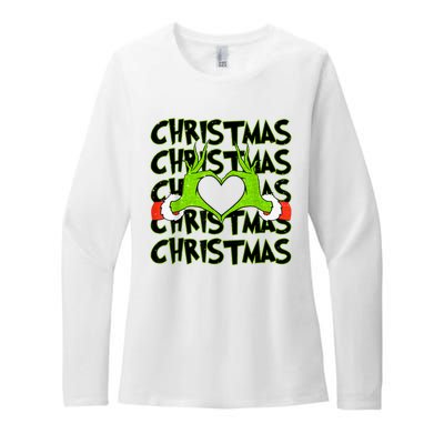 Funny Christmas Elf Christmas For Kids Womens CVC Long Sleeve Shirt