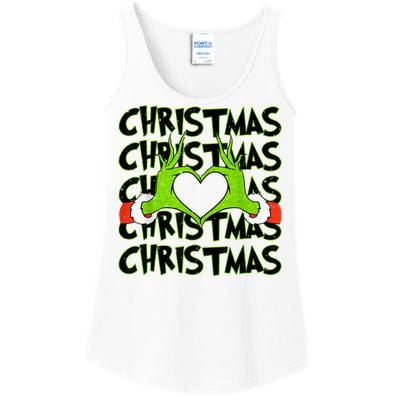 Funny Christmas Elf Christmas For Kids Ladies Essential Tank