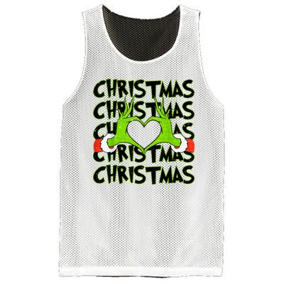 Funny Christmas Elf Christmas For Kids Mesh Reversible Basketball Jersey Tank