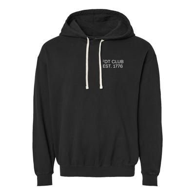 FDT CLUB EST. 1776 Garment-Dyed Fleece Hoodie