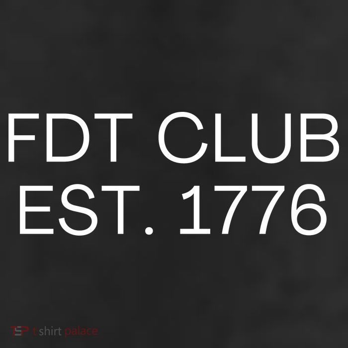 FDT CLUB EST. 1776 11oz C Handle Ceramic Mug