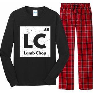 Funny Chemistry Elet Joke Lamb Chop Lamb Lovers Gift Cool Gift Long Sleeve Pajama Set