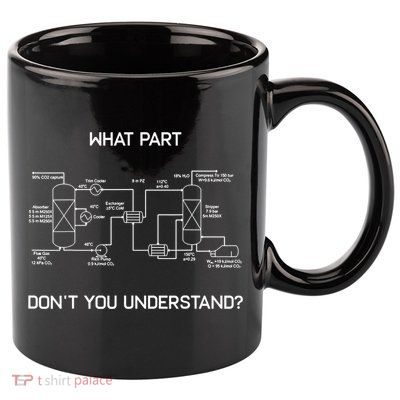 Funny Chemical Engineer Funny Gift Chemical Engineering 11oz C Handle Ceramic Mug