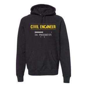 Funny Civil Engineer Engineering Gift Future Civil Engineer Premium Hoodie