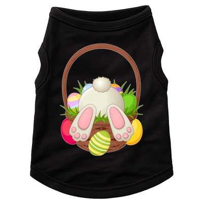 Funny Cute Easter Bunny Bottom Basket Easter Eggs Doggie Tank