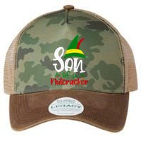 Funny Christmas Elf Son Of A Nutcracker Legacy Tie Dye Trucker Hat