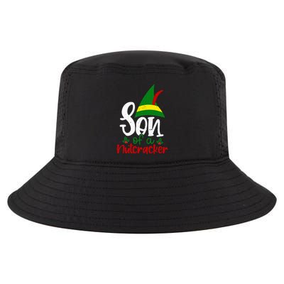 Funny Christmas Elf Son Of A Nutcracker Cool Comfort Performance Bucket Hat