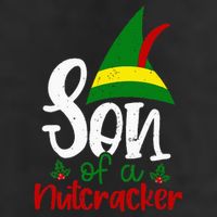 Funny Christmas Elf Son Of A Nutcracker Cool Comfort Performance Bucket Hat