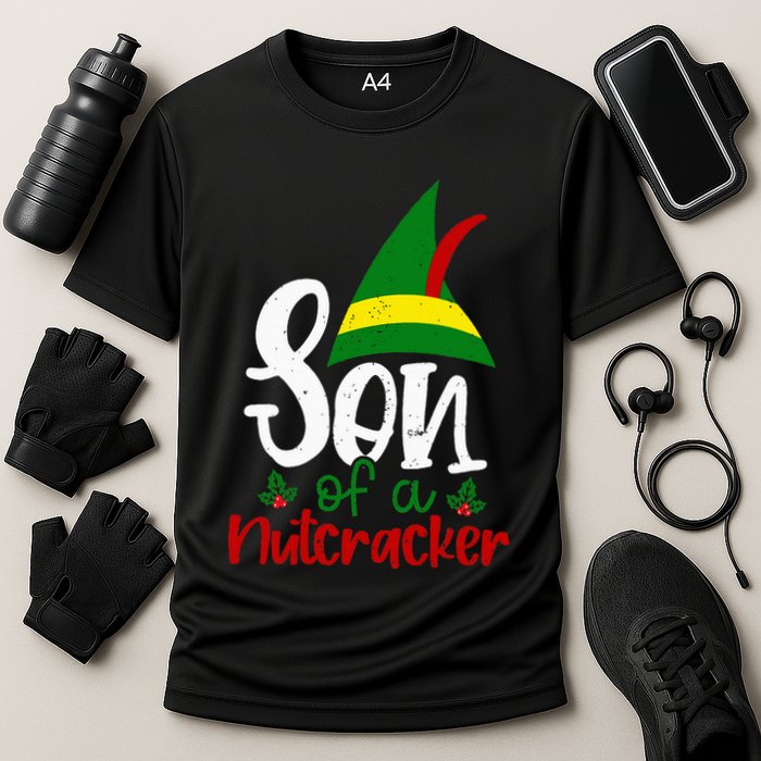Funny Christmas Elf Son Of A Nutcracker Performance Shirt