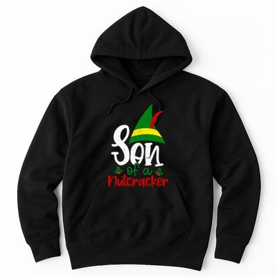 Funny Christmas Elf Son Of A Nutcracker Hoodie