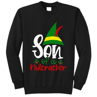 Funny Christmas Elf Son Of A Nutcracker Sweatshirt