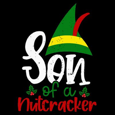 Funny Christmas Elf Son Of A Nutcracker T-Shirt