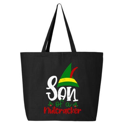Funny Christmas Elf Son Of A Nutcracker 25L Jumbo Tote