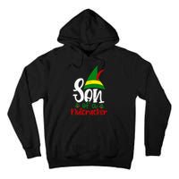 Funny Christmas Elf Son Of A Nutcracker Tall Hoodie