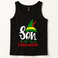 Funny Christmas Elf Son Of A Nutcracker Tank Top