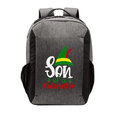 Funny Christmas Elf Son Of A Nutcracker Vector Backpack